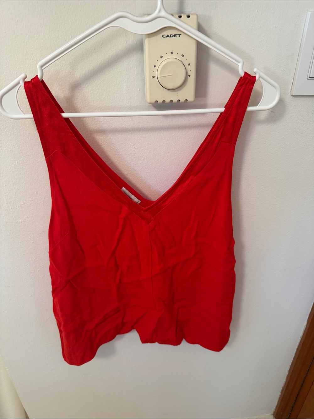 Gentle Fawn Red V-Neck Tank Top